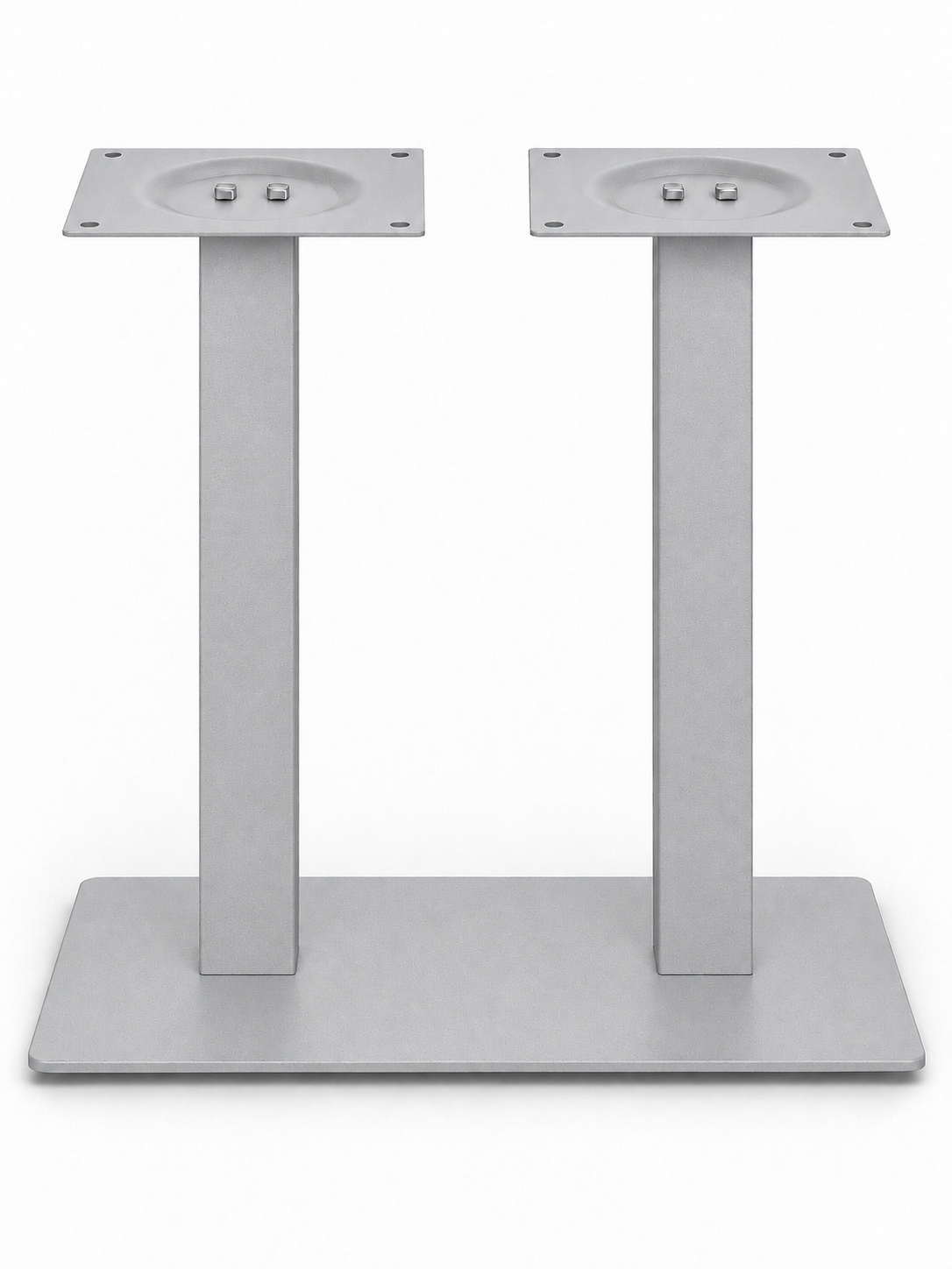 Duplo postolje — grey ral 9006, without table top — MILS Sistem