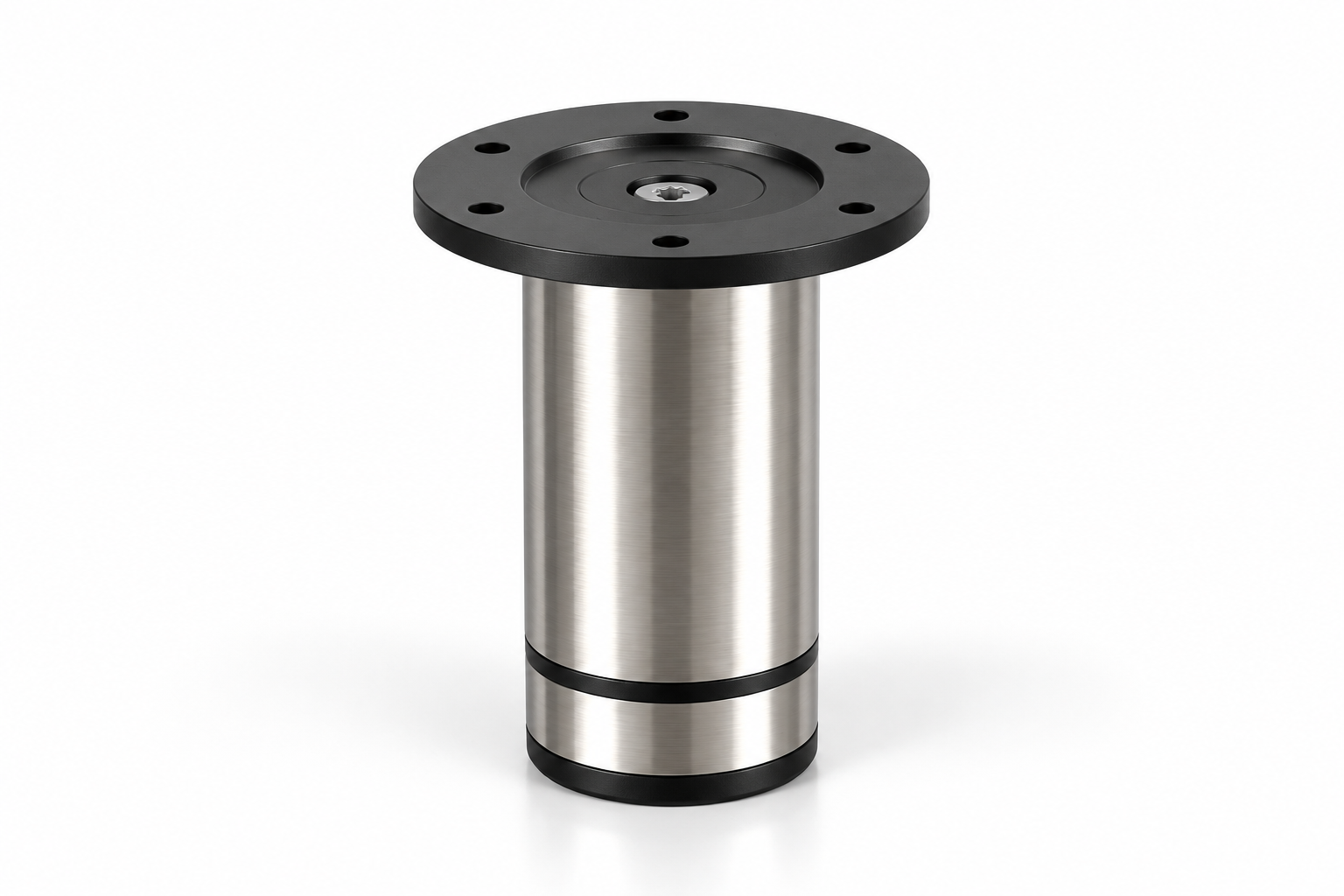 S50.100.6 nogica za nameštaj, Inox, 100 mm